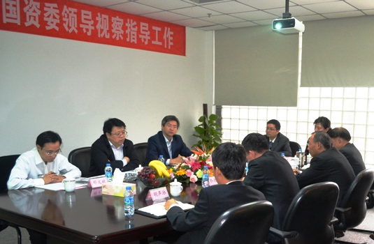 北京市国资委、国资公司领导到今年会视察指导工作